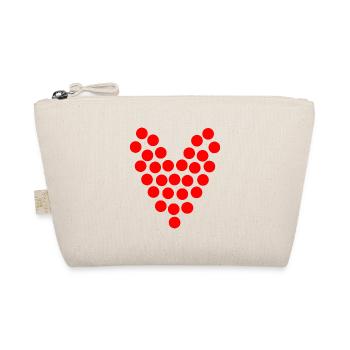 COUPLE. JUST MARRIED. Bachelorette party. VALENTINE'S DAY. LOVE. - Organic Pouch - nature - Front