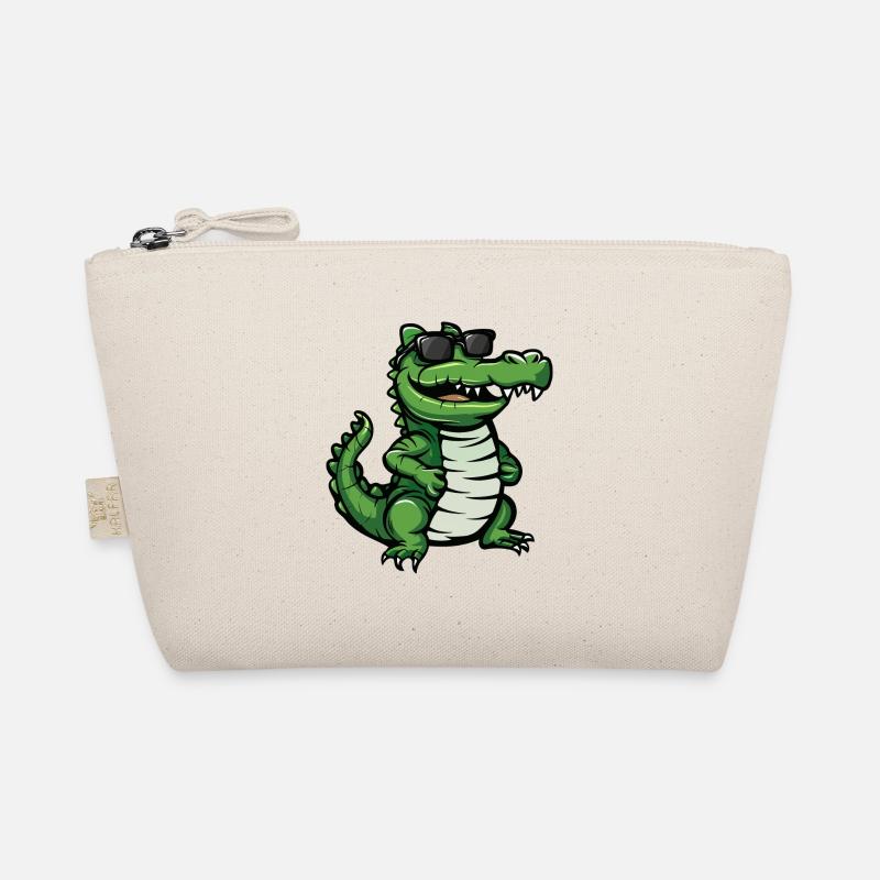 Alligator Cool Comic Organic Pouch