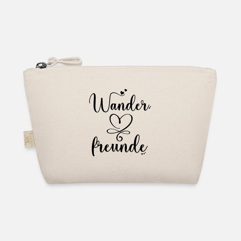 Wanderfreunde, wandern, Freunde der Wanderung Bio-Täschchen