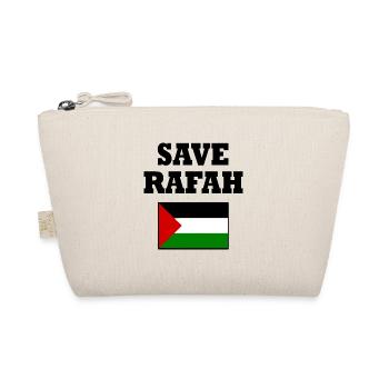 Save rafah - Bio-Täschchen - Natur - Vorne