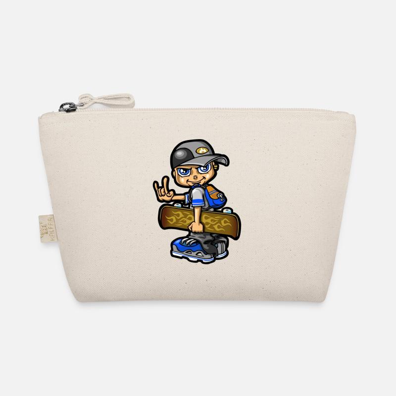bboy and skate - Organic Pouch - nature