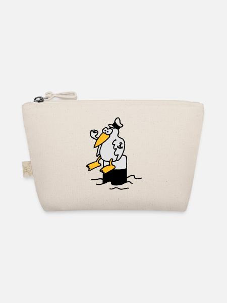 moewe_am_hafen_3c - Organic Pouch - nature - Front