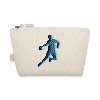 HANDBALL Streifenraster 3C - Bio-Täschchen - Natur - Vorne