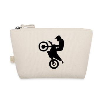 Hard Enduro Rider - Bio-Täschchen - Natur - Vorne