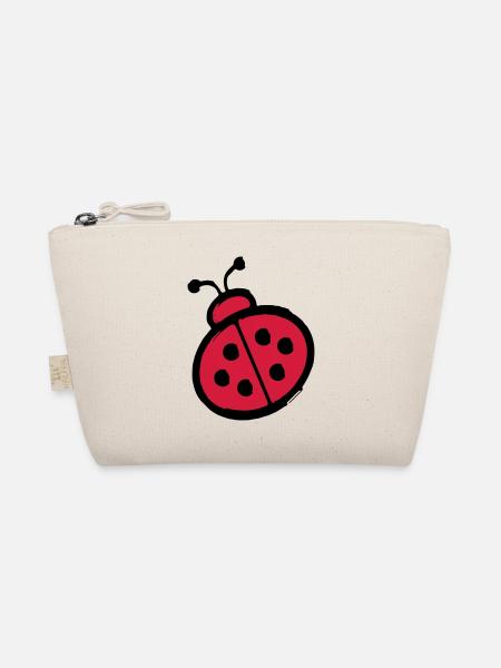 ladybug - Organic Pouch - nature - Front