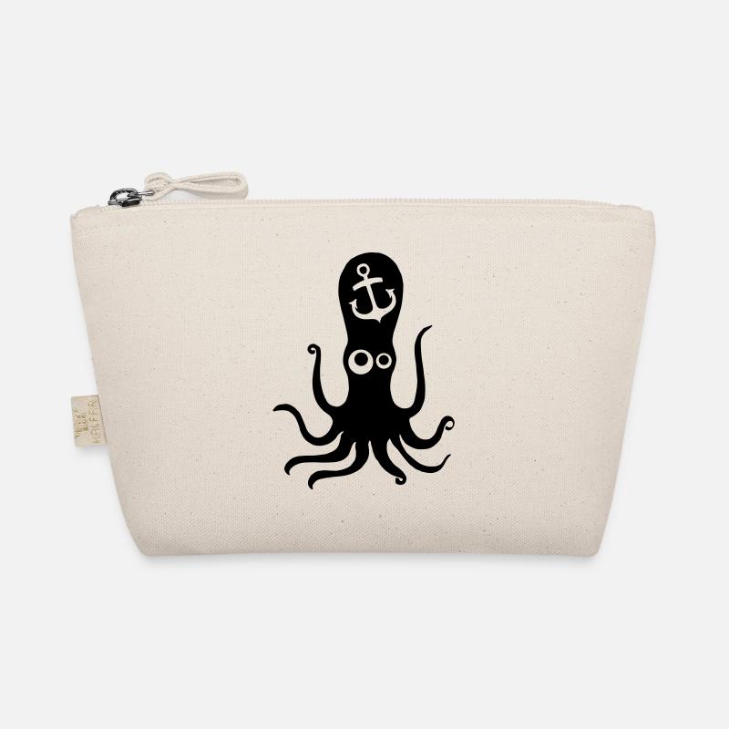 anchor with oktopus Organic Pouch