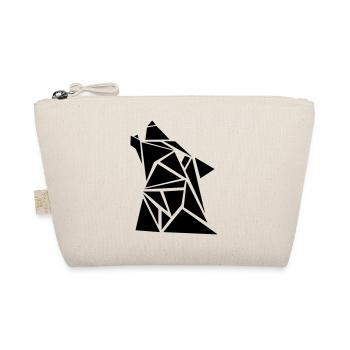 Wolf - Organic Pouch - nature - Front