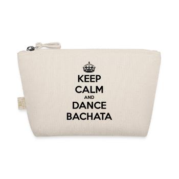 Keep calm and dance Bachata - Bio-Täschchen - Natur - Vorne
