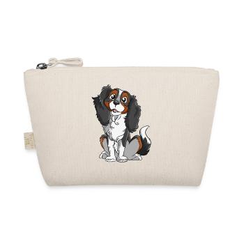 Cavalier King Charles - Noir Tricolore - Trousse biologique - nature - Devant