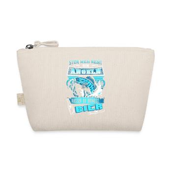 Ne pas m’interrompre en pêche - bière- - Trousse biologique - nature - Devant