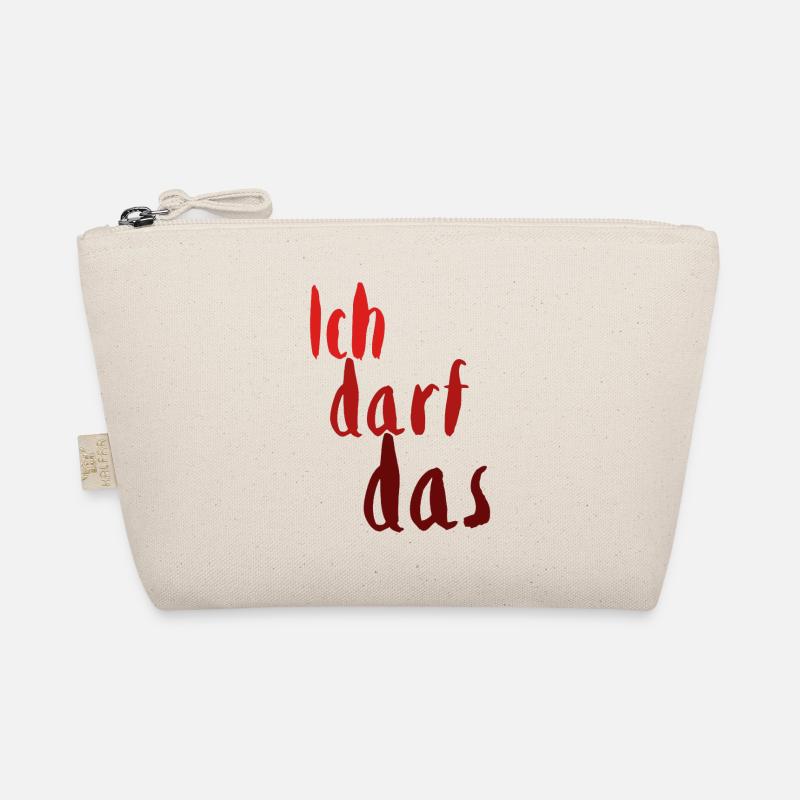 Ich darf das rot1 Bio-Täschchen