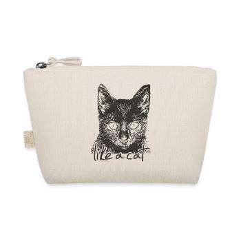 Cat - Bio-Täschchen - Natur - Vorne