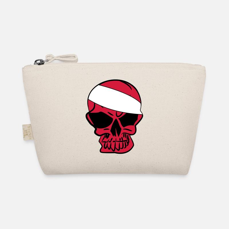 Anarcho Skull Anarchy anarchy Organic Pouch
