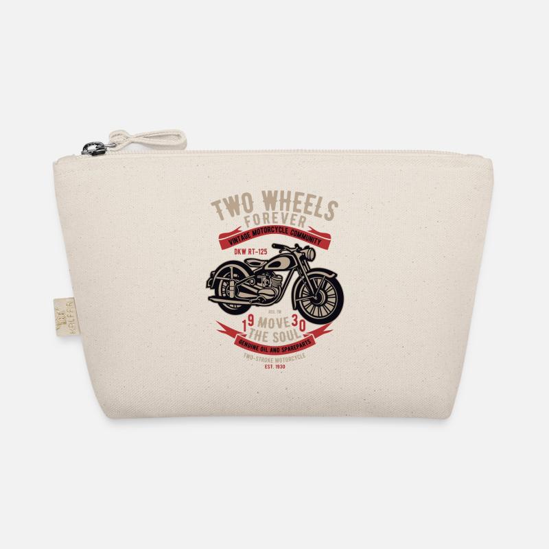 Two Wheels Forever Motorrad Bio-Täschchen