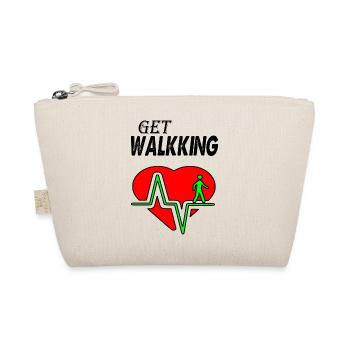 get walking - Organic Pouch - nature - Front