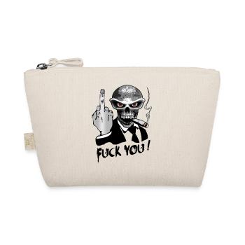 fuck_you_skull - Organic Pouch - nature - Front