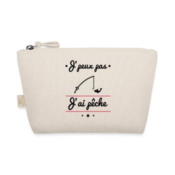 J'peux pas j'ai pêche, pêcheur, poisson - Trousse biologique - nature - Devant