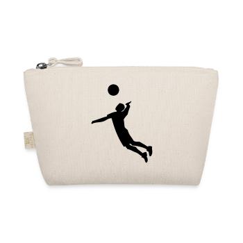 volleyball - Bio-Täschchen - Natur - Vorne