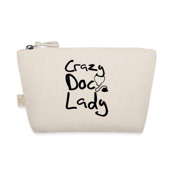 Crazy Doc Lady Doktor Arzt Medizin Fun Sprüche - Organic Pouch - nature - Front