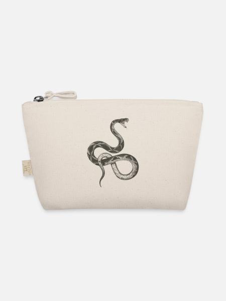 Schlange / Snake - Bio-Täschchen - Natur