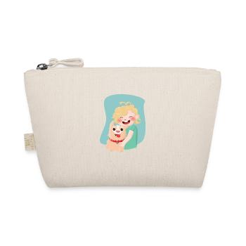 Enfant avec un chien - Trousse biologique - nature - Devant