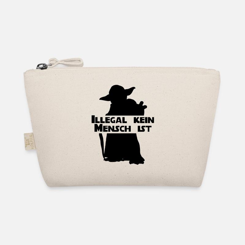 Master Yoda: Illegal is not human Organic Pouch