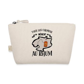 Les chemins rhum cadeau - Trousse biologique - nature - Devant