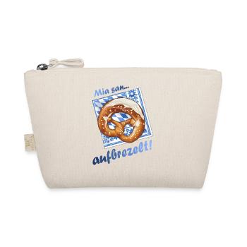 Brezel - aufbrezelt - Bio-Täschchen - Natur - Vorne