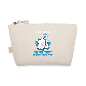 WE ARE ALL CASSER AT HOME - Organic Pouch - nature - Front