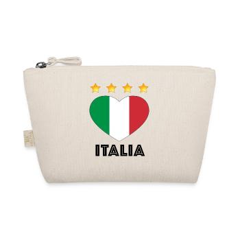Chemise coeur Italie pour la Coupe du Monde - Trousse biologique - nature - Devant