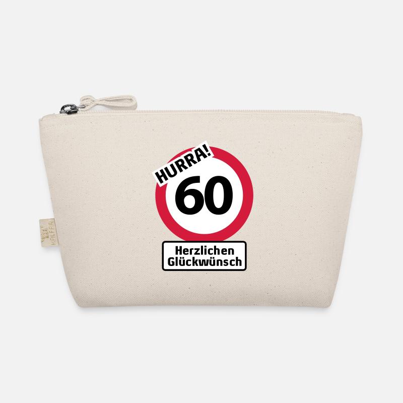 Hurrah 60 Birthday - Congratulations | Organic Pouch