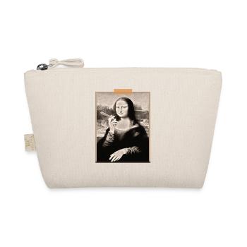 T shirt Mona Lisa Cigarette Modernisée - Trousse biologique - nature - Devant