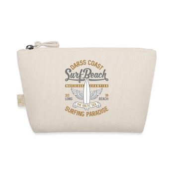 OSTSEE - Cooles Darss Surfer Geschenke Surf Shirts - Bio-Täschchen - Natur - Vorne