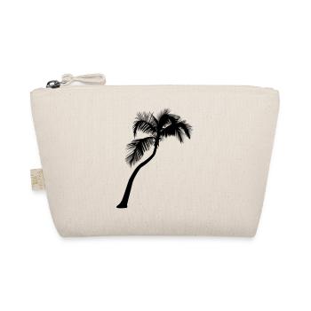 Palme - Bio-Täschchen - Natur - Vorne