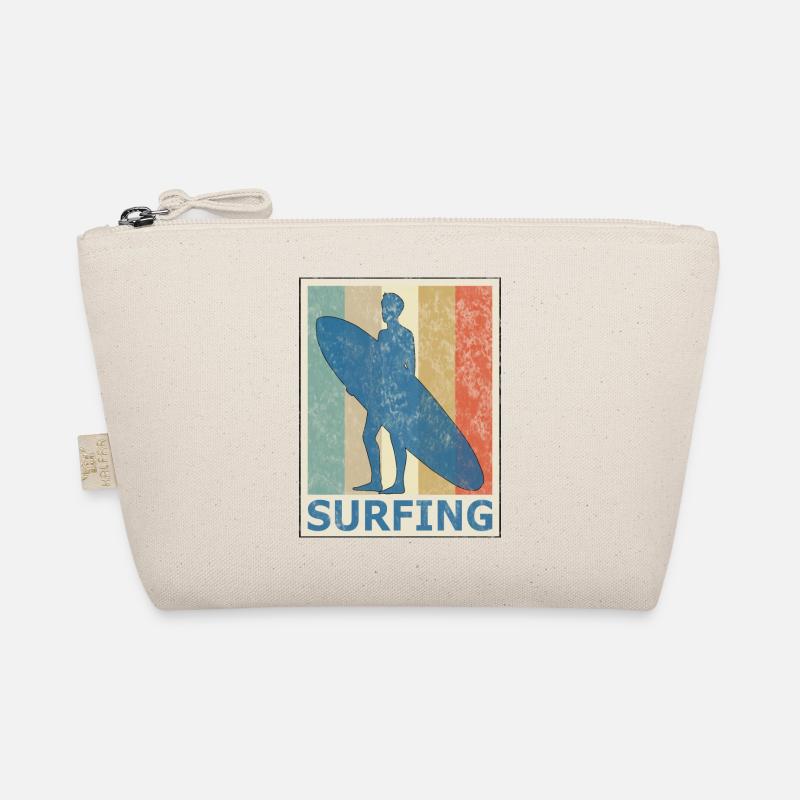 Planche de surf Surfers surf Vintage Style rétro Trousse biologique