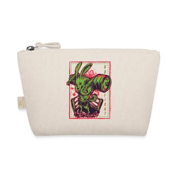 Fighting Bunny Kampfsport - Bio-Täschchen - Natur - Vorne