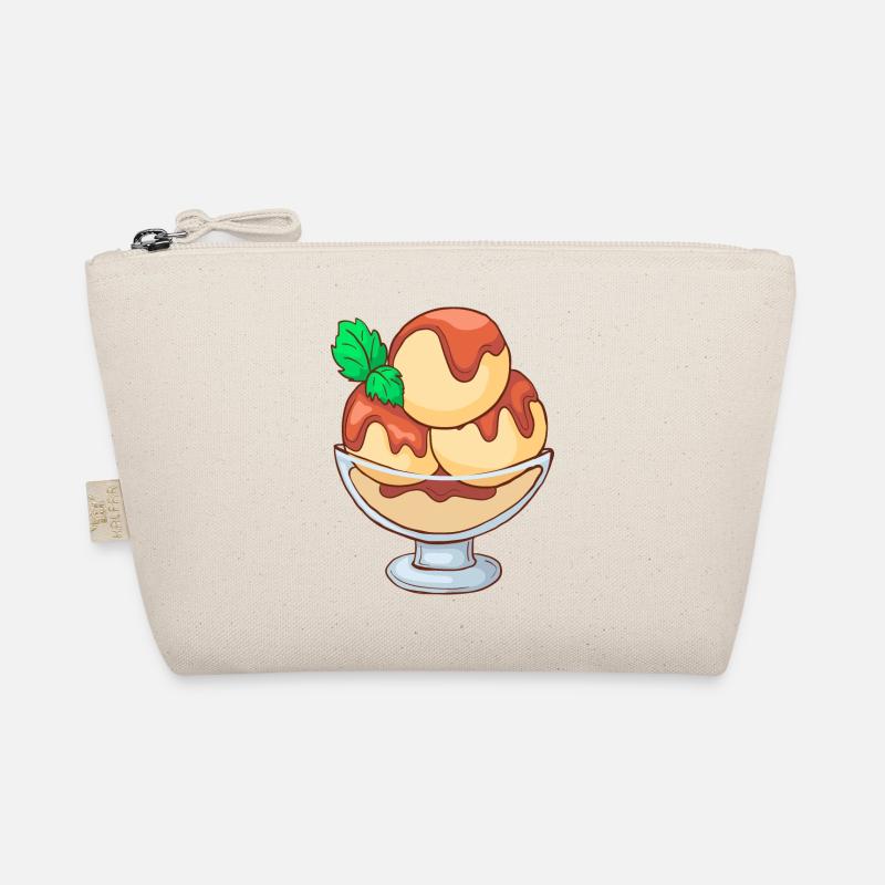 Eis Speiseeis Eiskrem Eiscreme Kugeleis Eisbecher Bio-Täschchen