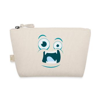 MONSTER lustiges Halloween Kostüm Geschenk Comic - Bio-Täschchen - Natur - Vorne