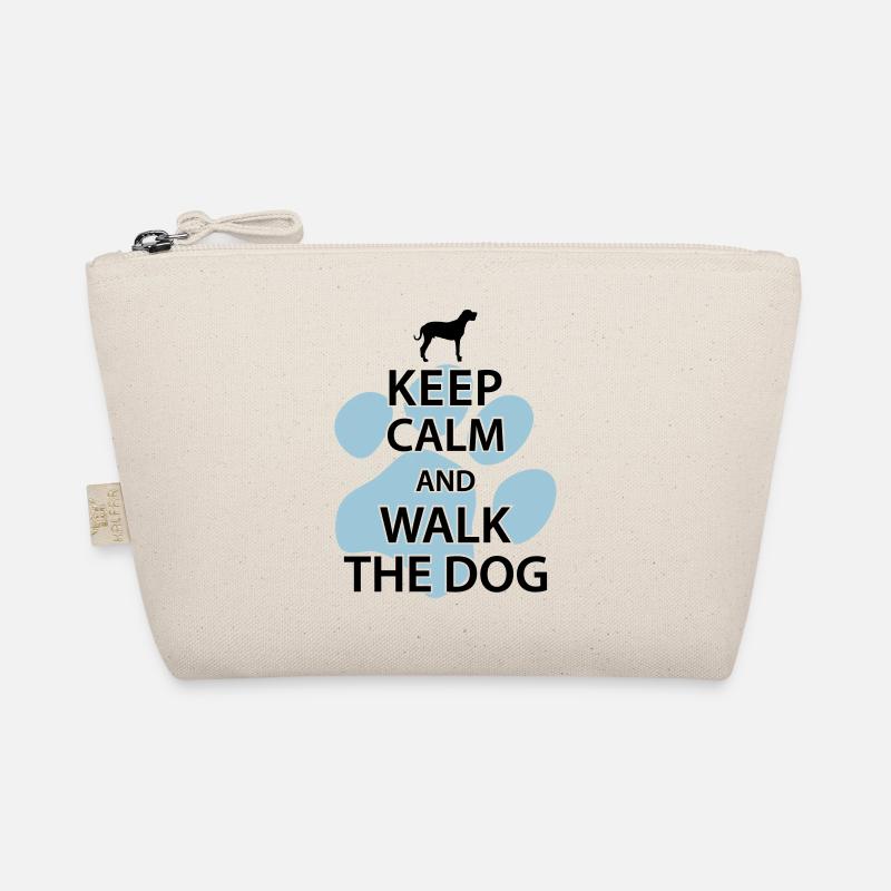 Keep calm and walk the dog Bio-Täschchen