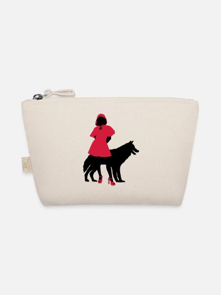 Red Riding Hood - Organic Pouch - nature - Front