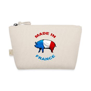 charcutier cochonnailles - Organic Pouch - nature - Front