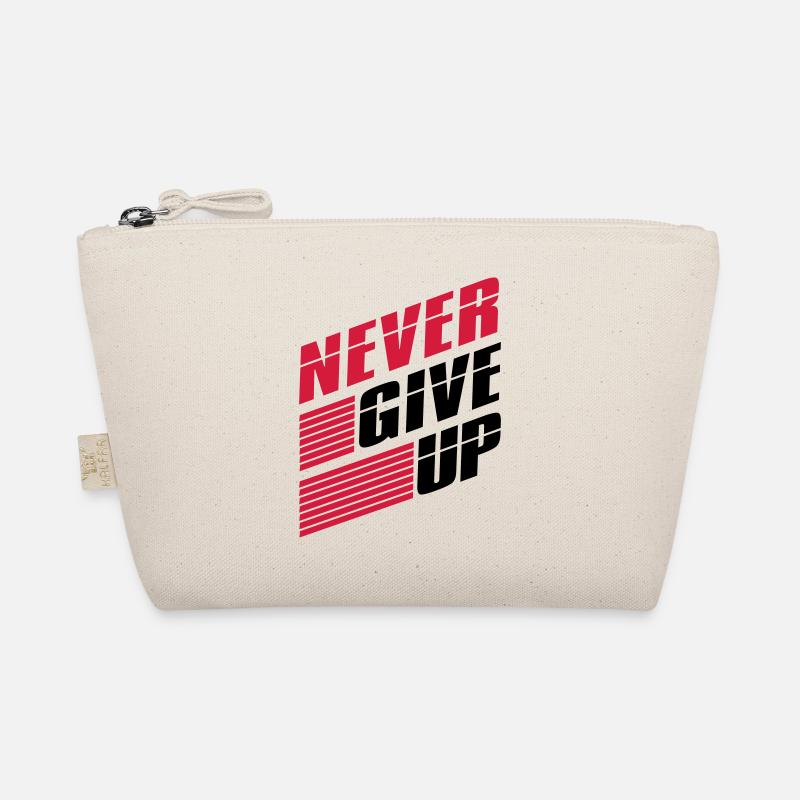 team logo bar strokes we never give up never Organic Pouch