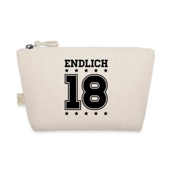 endlich_18__f1 - Bio-Täschchen - Natur - Vorne