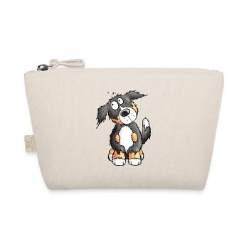Funny Bernese Mountain Dog i Dog Gift - Organic Pouch - nature - Front