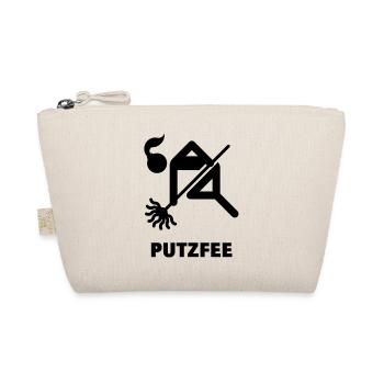Putzfee / Putzfrau - Bio-Täschchen - Natur - Vorne