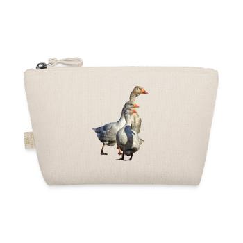 Geese belong to the waterfowl - Organic Pouch - nature - Front