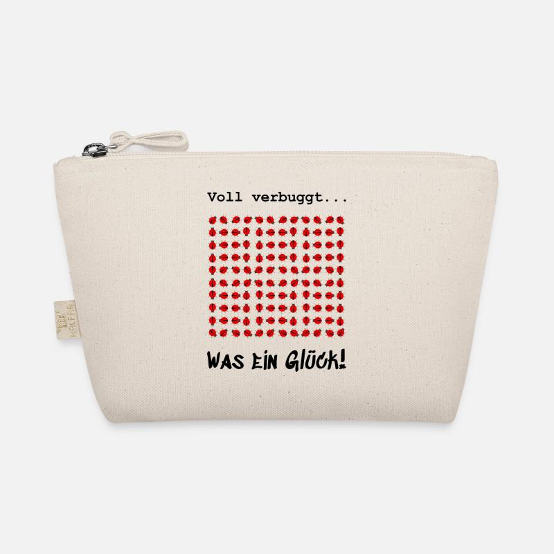 Bug full bugged luck ladybug gift funny Organic Pouch