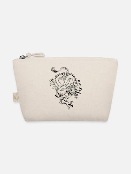 Chinese dragon by dk - Organic Pouch - nature - Front