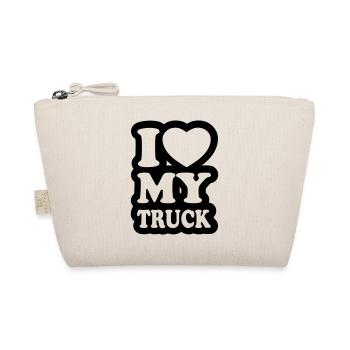 I love my truck - J'aime mon camion - Trousse biologique - nature - Devant