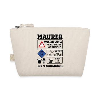 Maurer - Bio-Täschchen - Natur - Vorne